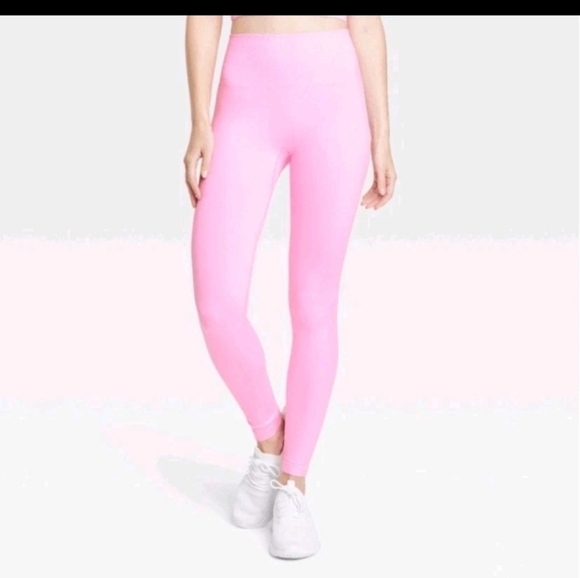 all in motion Pants - All in Motion Pink Seamless High Rise Leggings Size M